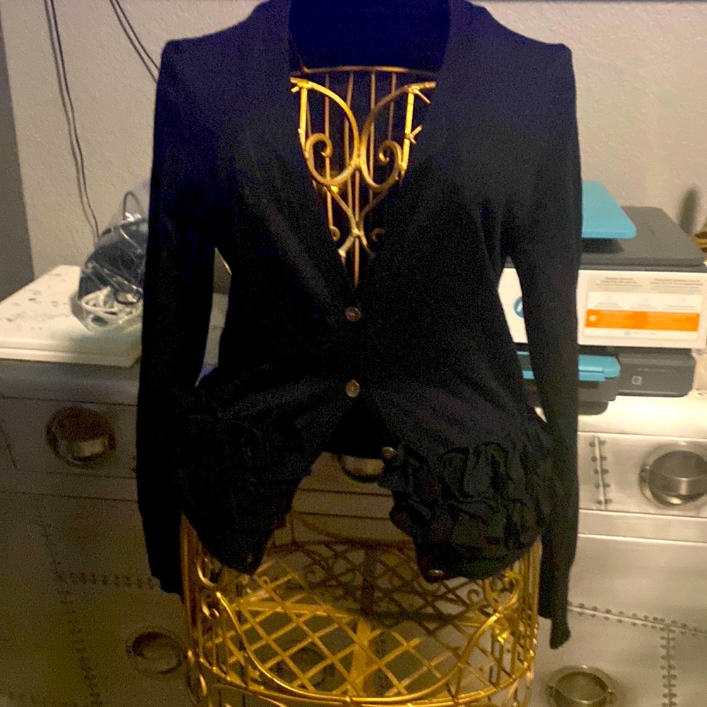 Black sweater from anthropologies